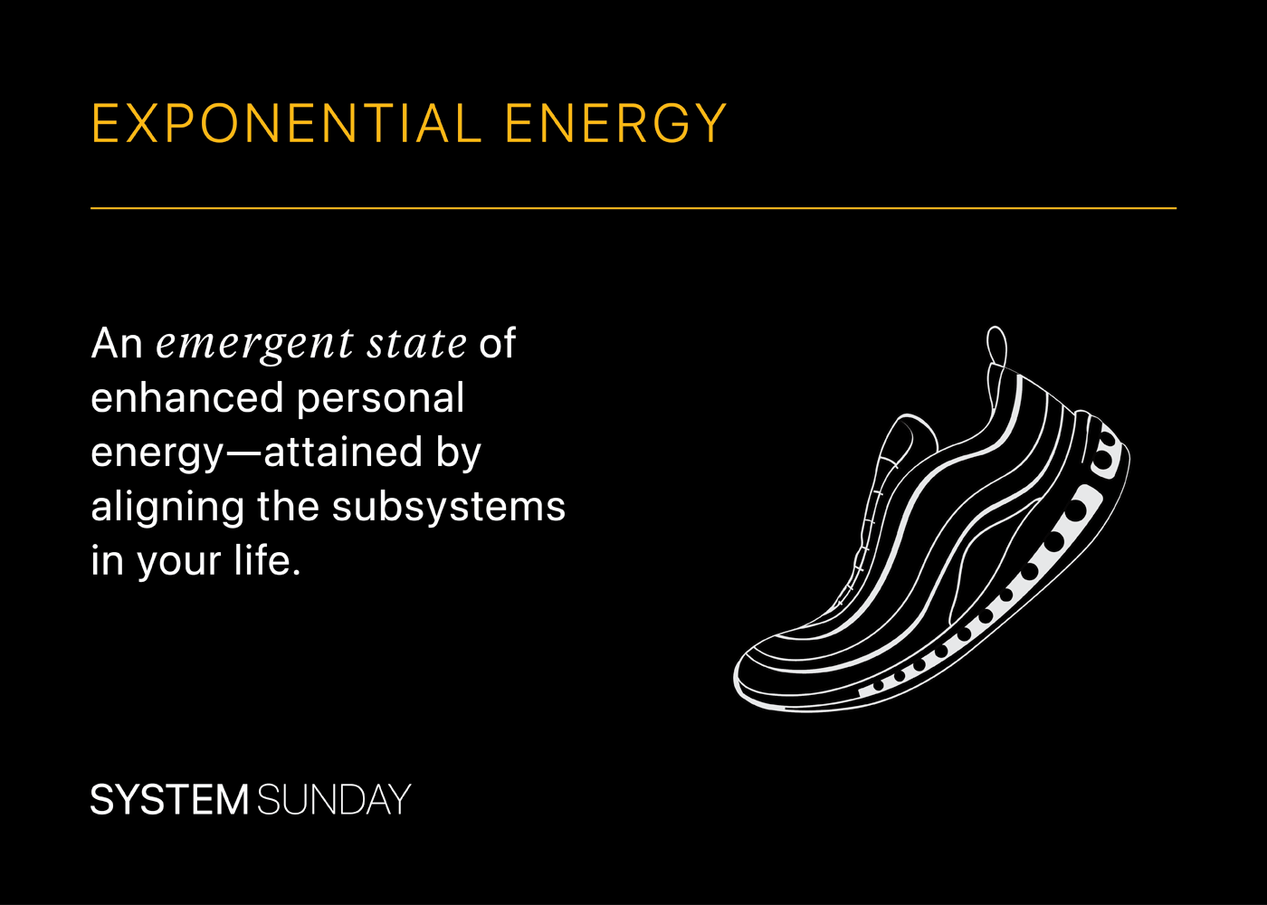 defining exponential energy with icon